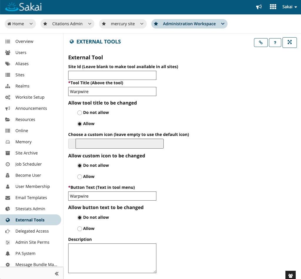 First of five images of the above process in Sakai