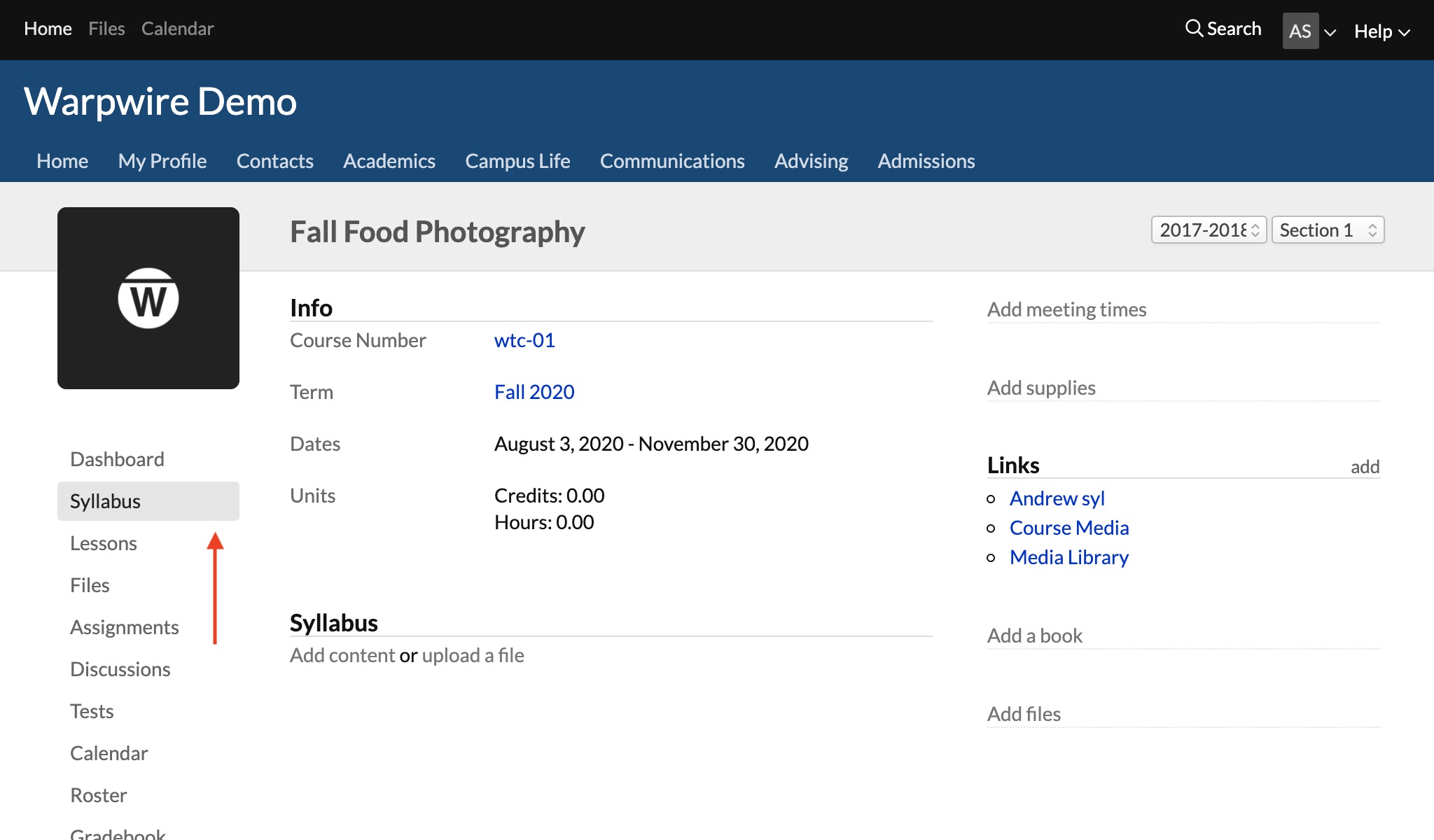 Getting Started in Populi | Warpwire